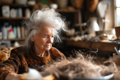 Comment grand-mère traitait-elle les cheveux secs et abîmés sans produits chimiques ?